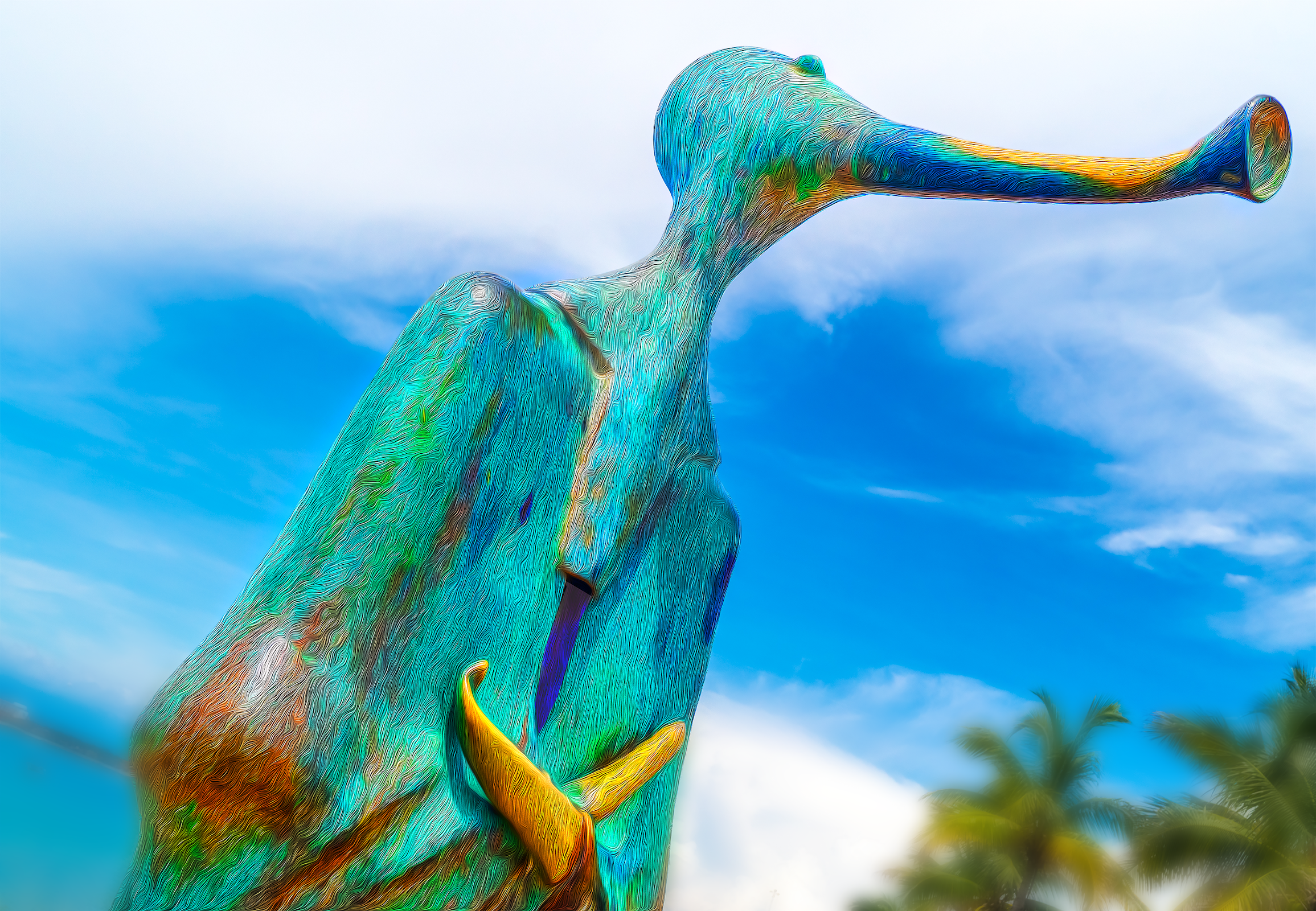 Walk on the Malecon - Fine Art Photography Single Edition Park Vallarta Exclusive