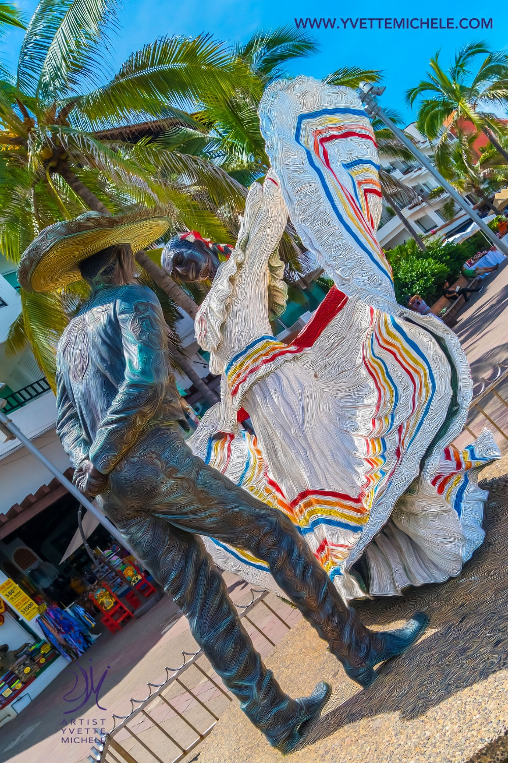 Walk On The Malecon - Bailarines de Vallarta 2 Single Edition Photography Print - House of Yvette Michele 