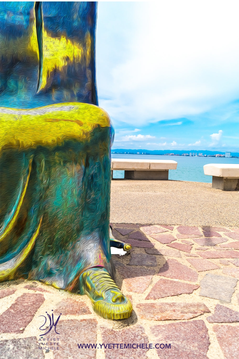 Walk On The Malecon - Sneaks - Single Edition Large Photography Print - House of Yvette Michele 