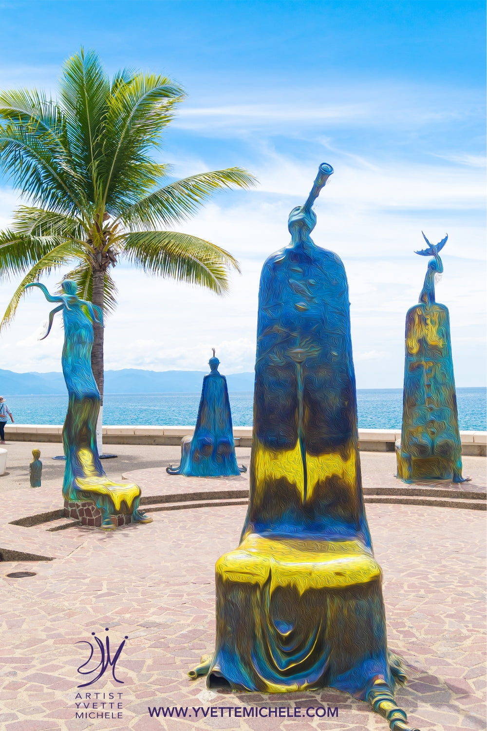 Walk On The Malecon - Quartet - Single Edition Photography Print - House of Yvette Michele 