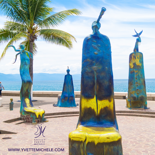 Walk On The Malecon - Quartet - Large Fine Art Photography Single Edition - House of Yvette Michele 